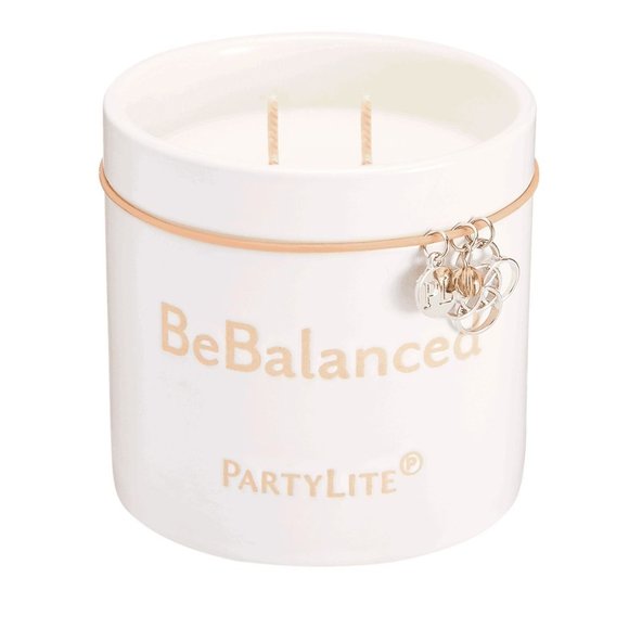 PartyLite Be Relaxed Lavender + Patchouli Jar Candle New in Box Calm Comfortable - Picture 3 of 12